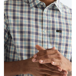 WRANGLER SKJORTE KORT �RME  