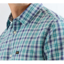 WRANGLER SKJORTE KORT �RME  