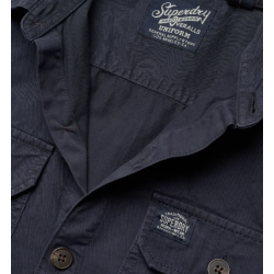 SUPERDRY OVERSHIRTS SKJORTE (NAVY)