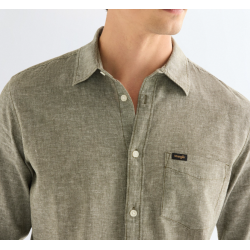 WRANGLER SKJORTE LANG �RMET (BOMULD/H�R) 