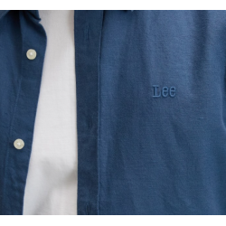 LEE SKJORTE LANG �RME NAVY