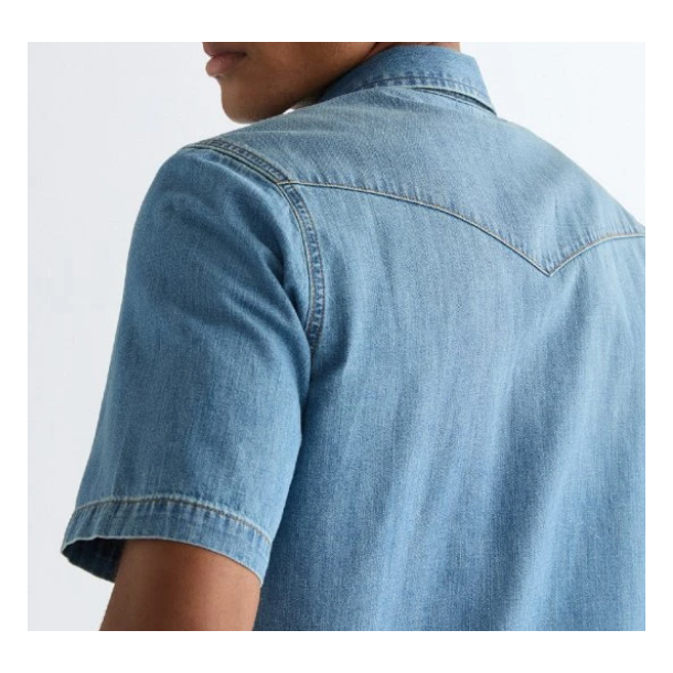 WRANGLER SKJORTE COWBOYSKJORTE  KORT �RME.  