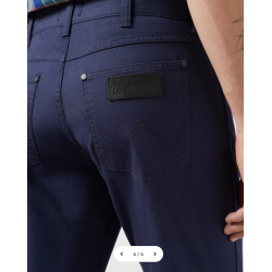 WRANGLER GREENSBORO JEANS STRETCH (SOMMER UDGAVE) NAVY