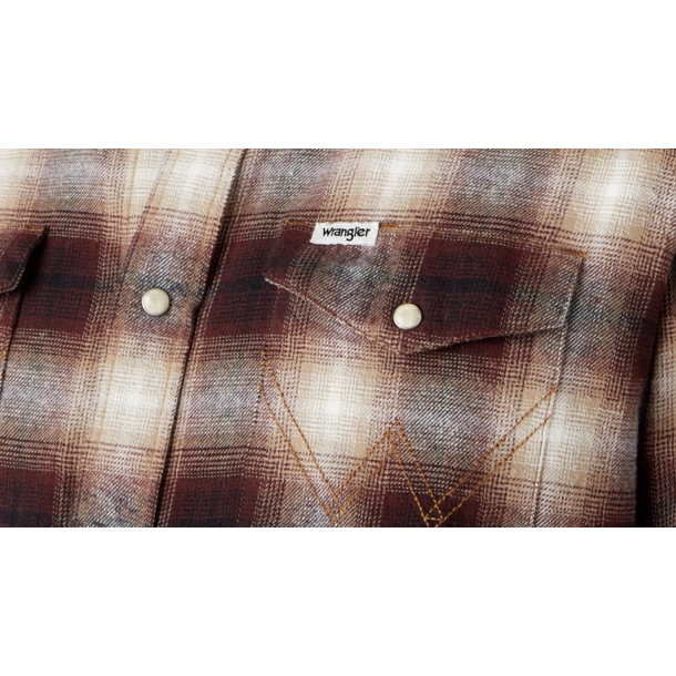 WRANGLER SKJORTE LANG RME (KUN STR M)