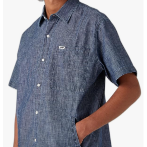 WRANGLER SKJORTE KORT RME  
