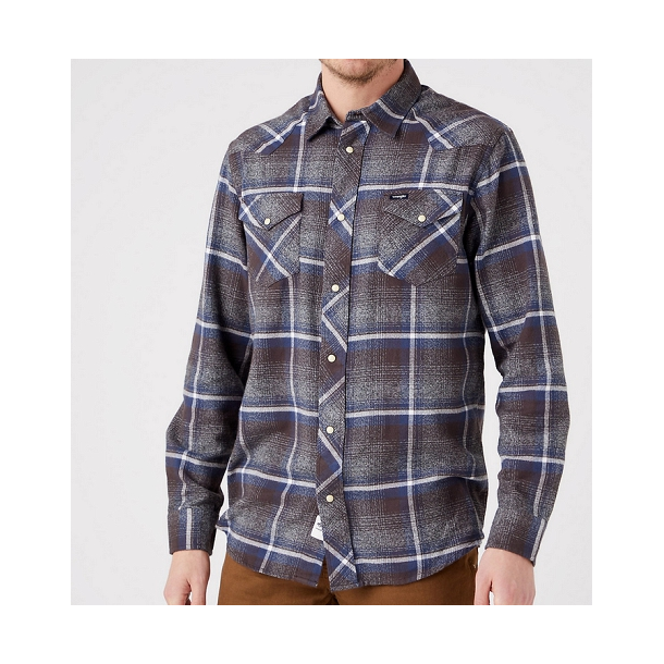 WRANGLER SKJORTE LANGE RMER (KUN STR M)