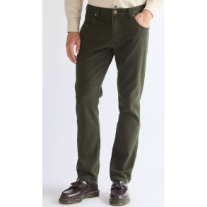 WRANGLER GREENSBORO JEANS STRETCH (VINTERBOMULD) GR�N