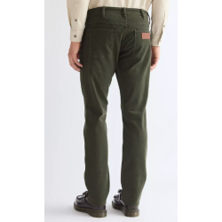 WRANGLER GREENSBORO JEANS STRETCH (VINTERBOMULD) GR�N