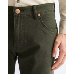 WRANGLER GREENSBORO JEANS STRETCH (VINTERBOMULD) GR�N