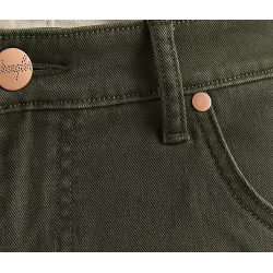 WRANGLER GREENSBORO JEANS STRETCH (VINTERBOMULD) GR�N