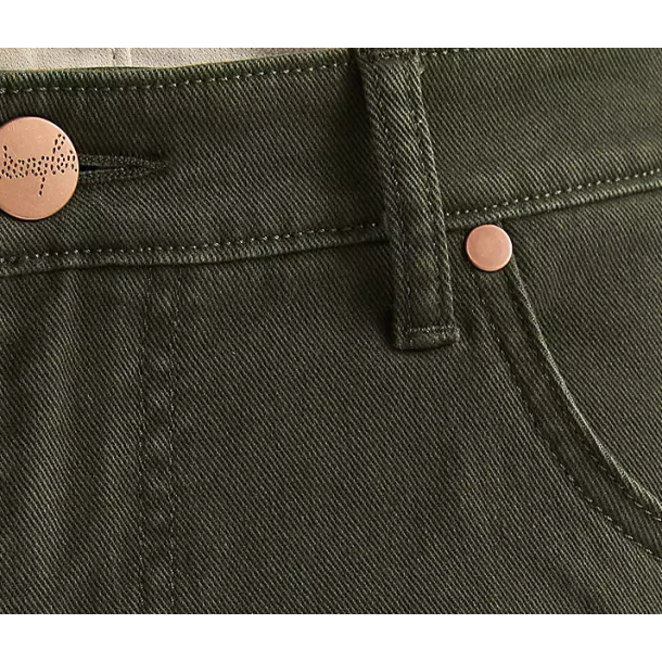 WRANGLER GREENSBORO JEANS STRETCH (VINTERBOMULD) GR�N