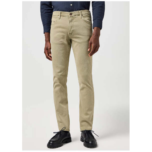 WRANGLER GREENSBORO JEANS STRETCH (SOMMER UDGAVE) DARK TEA 34/32