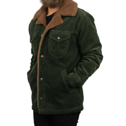 WRANGLER SHERPA JAKKE FLJL (GRN)