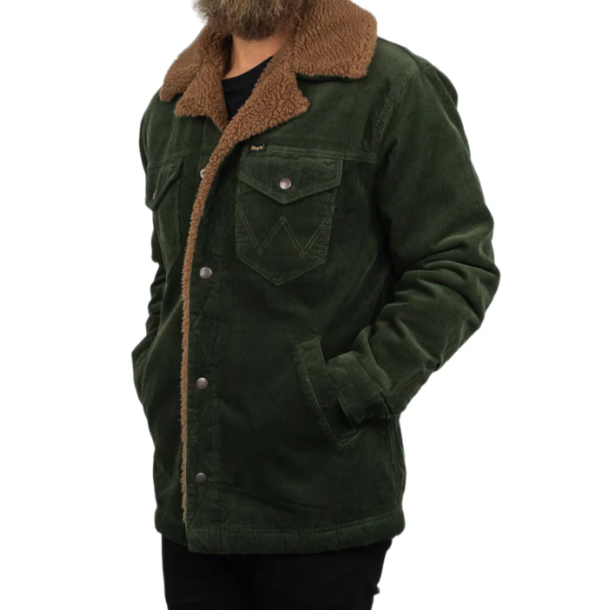 WRANGLER SHERPA JAKKE FLJL (GRN)
