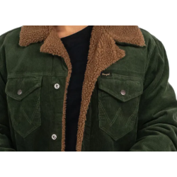 WRANGLER SHERPA JAKKE FLJL (GRN)