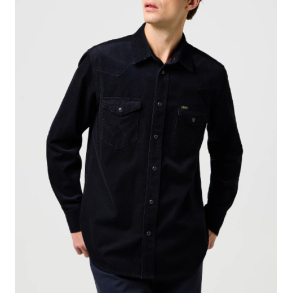 WRANGLER SKJORTE SORT (FLJL)
