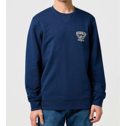 WRANGLER SWEATSHIRT RUND HALS BL