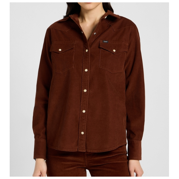 LEE SKJORTE BRUN SKJORTE (FLJL)