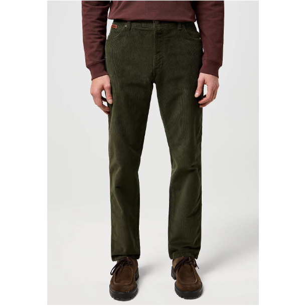 WRANGLER TEXAS STRETCH SLIM FLJL DUSTY GREEN