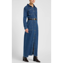 LEE MAXI DENIM UTILITY DRESS