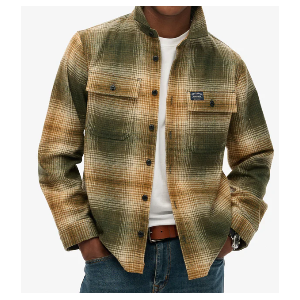 SUPERDRY WOOL JAKKE/SKJORTE