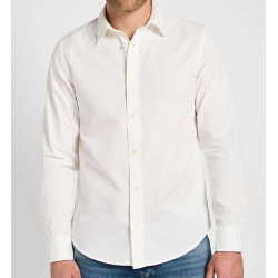 LEE SKJORTE LANG RME HVID