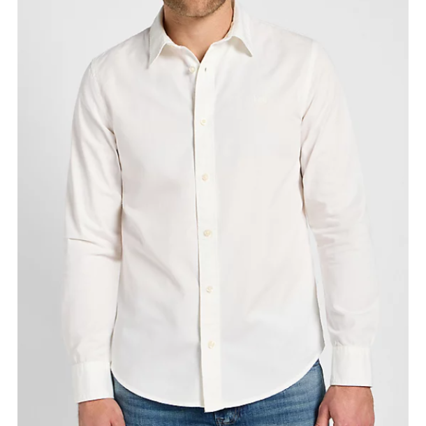 LEE SKJORTE LANG RME HVID