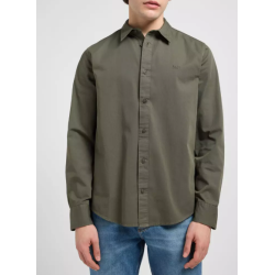 LEE SKJORTE LANG RME  OLIVEN
