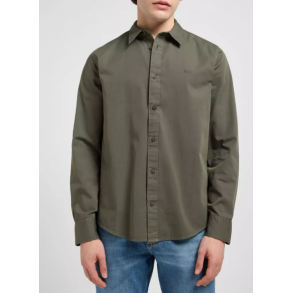 LEE SKJORTE LANG RME  OLIVEN