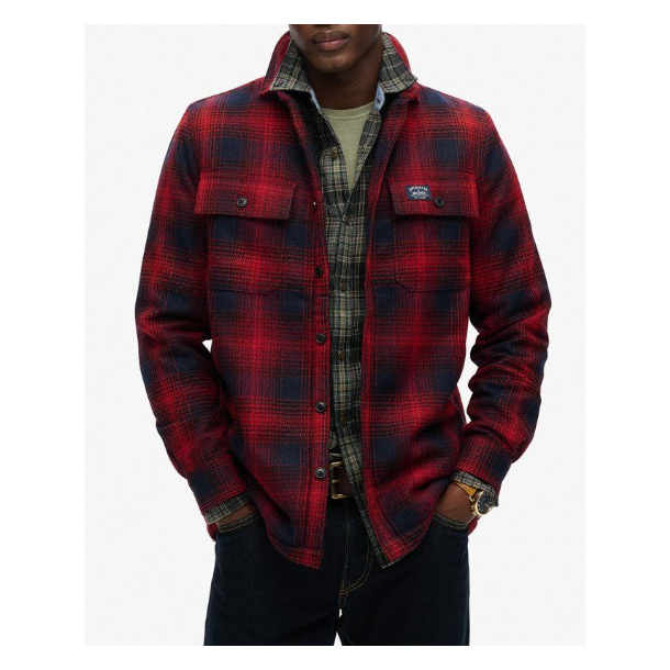 SUPERDRY WOOL JAKKE/SKJORTE 