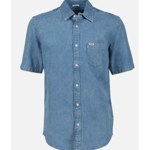  WRANGLER SKJORTE KORT RME.  