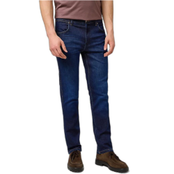 WRANGLER GREENSBORO JEANS (STRETCH) BL� (EKSTRA BL�D)