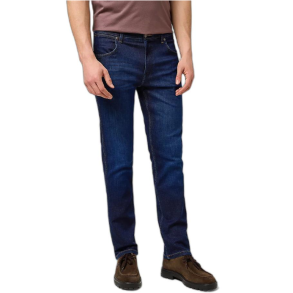 WRANGLER GREENSBORO JEANS (STRETCH) BL� (EKSTRA BL�D)