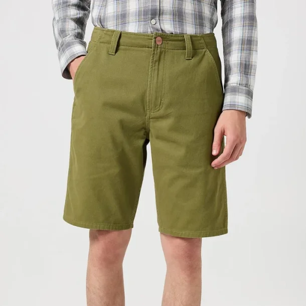 WRANGLER CHINO SHORTS DUSTY OLIVEN 