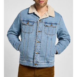 LEE SHERPA JAKKE STONEWASH