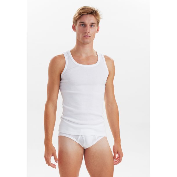 JBS 2 PACK TANK-TOP HVID (ORGANIC)