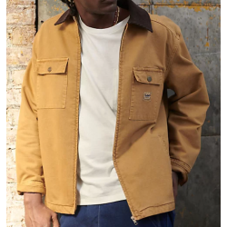 LEE QUILTED CANVAS JAKKE (KUN STR XXL)