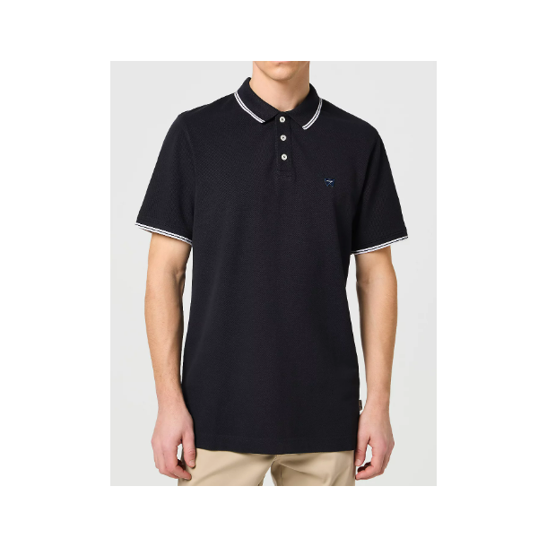 WRANGLER POLO SHIRTS  SORT 