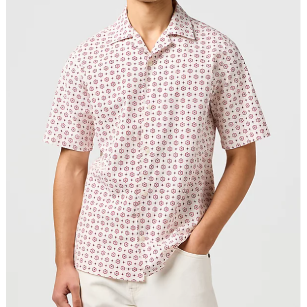 WRANGLER SKJORTE KORT RME  