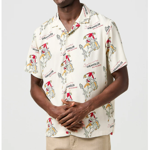 WRANGLER SKJORTE KORT RME.  