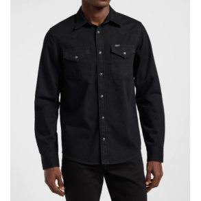 LEE COWBOYSKJORTE (SORT)