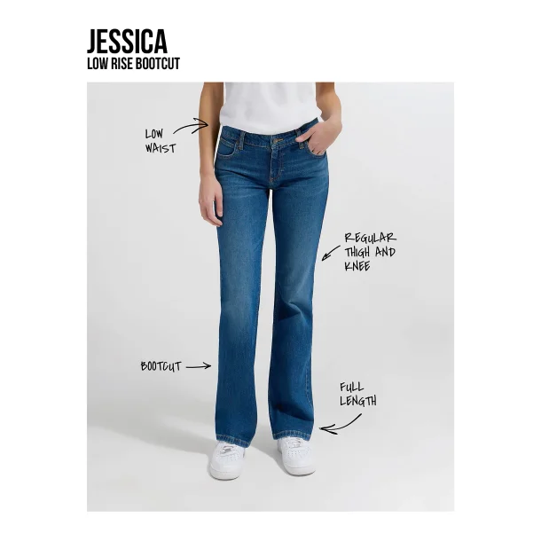 LEE JESSICA BOOTCUT (KLAP P BAGLOMME)
