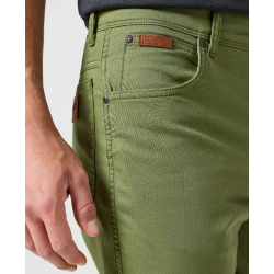 WRANGLER TEXAS JEANS STRETCH (VINTERBOMULD) DUSTY OLIVEN