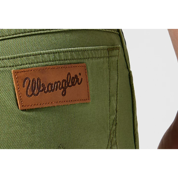 WRANGLER TEXAS JEANS STRETCH (VINTERBOMULD) DUSTY OLIVEN