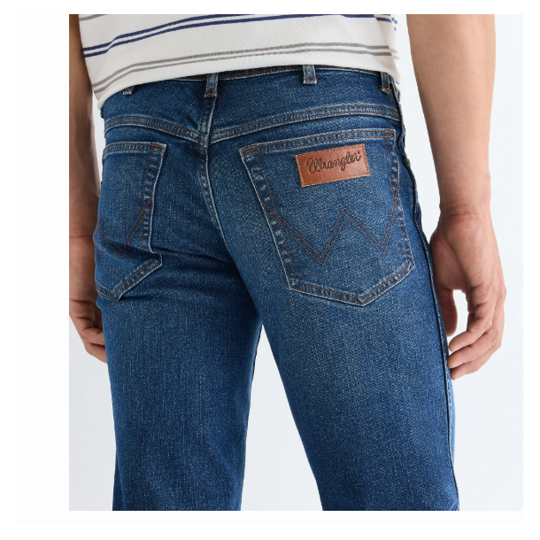 WRANGLER TEXAS JEANS (STRETCH) BL�