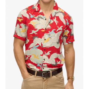 SUPERDRY HAWAII KORT RMET SKJORTE