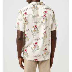 WRANGLER SKJORTE KORT RME.  