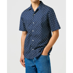 WRANGLER SKJORTE KORT RME  BL 