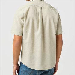 WRANGLER SKJORTE KORT RME  TEA (HR/BOMULD)