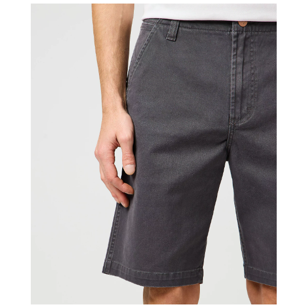 WRANGLER CHINO SHORTS FADED BLACK